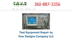 Desktop Screenshot of fourdesigns.com