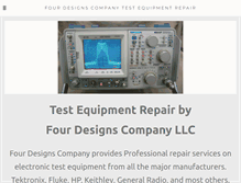 Tablet Screenshot of fourdesigns.com